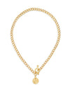Newbridge Silverware Sappho Coin Necklace, Gold