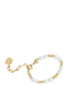 Newbridge Silverware Sappho Seed Pearl Beaded Bracelet, Gold