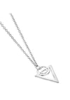 Newbridge Sonata Triangular Pendant Necklace, Silver