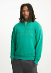 NICCE Hegira Quarter Zip Sweatshirt, Amazon Green