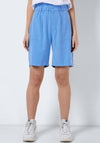 Noisy May Louie High Waist Shorts, Azure Blue