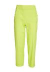 Naya Cotton Slim Leg Trousers, Daiquiri
