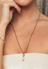 Newbridge Sappho Baroque Pearl Necklace, Gold