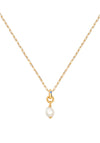 Newbridge Sappho Baroque Pearl Necklace, Gold