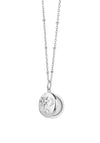 Newbridge Sun Moon & Stars Locket Necklace, Silver