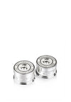 Newbridge Teddy Bear First Tooth & Curl Set, Silver