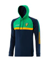 O’Neills Donegal GAA Peak 012 Tech Fleece Hoodie, Green & Marine