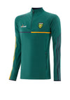 O’Neills Donegal GAA Dolmen 184 Brushed Half Zip Top, Green