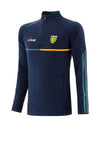 O’Neills Donegal GAA Dolmen 184 Brushed Half Zip Top, Marine