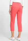 Olsen Mona Slim Power Stretch Crop Jeans, Pink