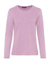 Olsen Eva Ribbed Knit Sweater, Blossom Pink