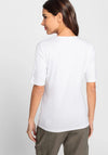 Olsen Butterfly Graphic T-Shirt, White