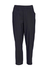 Ora Stretch Causal Trousers, Black
