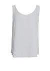 Ora Round Neck Vest, Light Grey