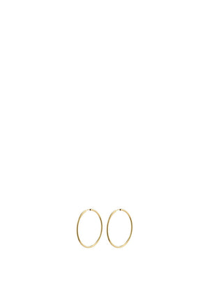 Pilgrim April Large Hoop Earrings, Gold