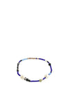 Pilgrim Indiana Beaded Bracelet, Blue