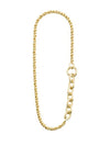 Pilgrim Learn Braided Necklace, Gold