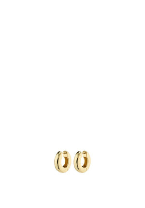 Pilgrim Learn Chunky Hoop Earrings, Gold