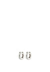 Pilgrim Learn Chunky Hoop Earrings, Silver