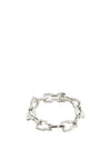 Pilgrim Live Chunky Art Deco Bracelet, Silver