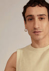 Pilgrim Live Square Hoop Earrings, Silver