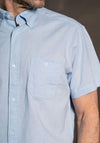 Pre End Frey Linen Shirt, Light Blue