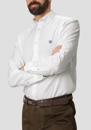 Pre End Oxford Shirt, White
