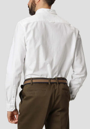 Pre End Oxford Shirt, White