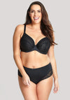 Sculptresse by Panache Roxie Plunge Bra, Black