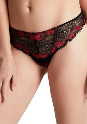 Panache Clara Thong, Noir Ruby