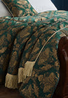 Riva Paoletti Shiraz Traditional Jacquard Throw, Emerald