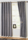 FRD Pergola Eyelet Readymade Curtains, Navy