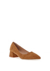 Zen Collection Pointed Toe Heeled Shoe, Camel