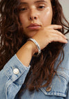 Pilgrim Be Bangle Bracelet, Silver
