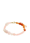 Pilgrim Soulmates Love & Strength Bracelet, Gold
