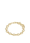 Pilgrim Rogue Crystal Halo Bracelet, Gold