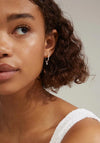 Pilgrim Elna Recycled Stud & Hoop Earrings, Silver