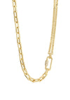 Pilgrim Be Cable Chain Necklace, Gold