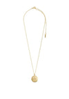 Pilgrim Xena Coin Pendant Necklace, Gold