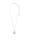 Pilgrim Xena Coin Pendant Necklace, Silver