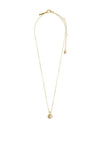 Pilgrim Edtli Crystal Pendant Necklace, Gold