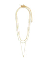 Pilgrim Baker 3 in 1 Chain Necklaces, Gold
