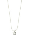 Pilgrim Callie Crystal Necklace, Silver