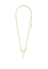 Pilgrim Sia 2 in 1 Chain Necklaces, Gold