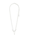 Pilgrim Sia 2 in 1 Chain Necklaces, Silver