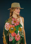 Powder Deborah Fedora Hat, Olive