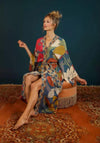 Powder Luxury Kimono Gown Winter Floral, Multi