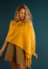 Powder Kelda Cosy Knit Scarf, Mustard