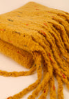 Powder Kelda Cosy Knit Scarf, Mustard