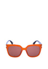 Powder Luxe Kiona Sunglasses, Mandarin Tortoise Shell
